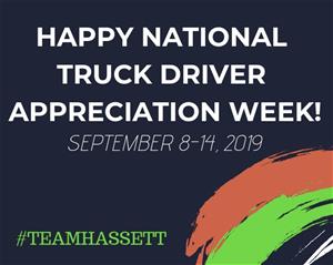National Truck Driver Appreciation Week 2019
